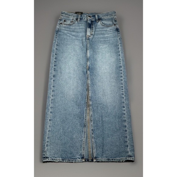 Levi's Premium Dresses & Skirts - Levis Premium Ankle Column Denim Maxi Skirt Tag Size 26 Measures 30" Waist